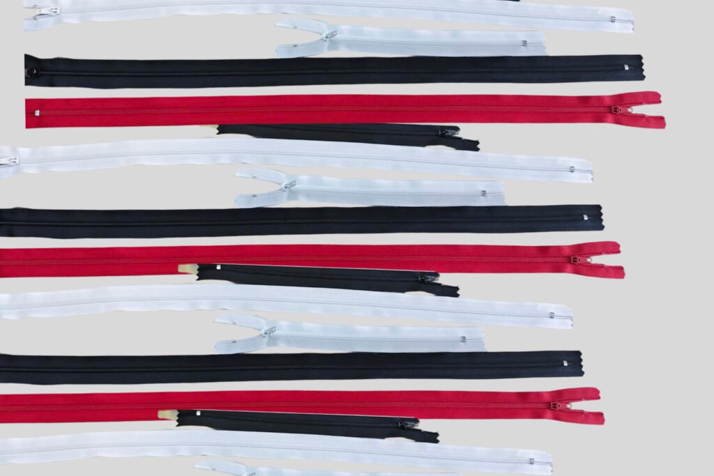 Materials Wraparound Zippers
